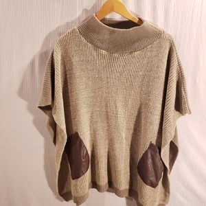 Pull Over Sweater Cover Up Poncho Style